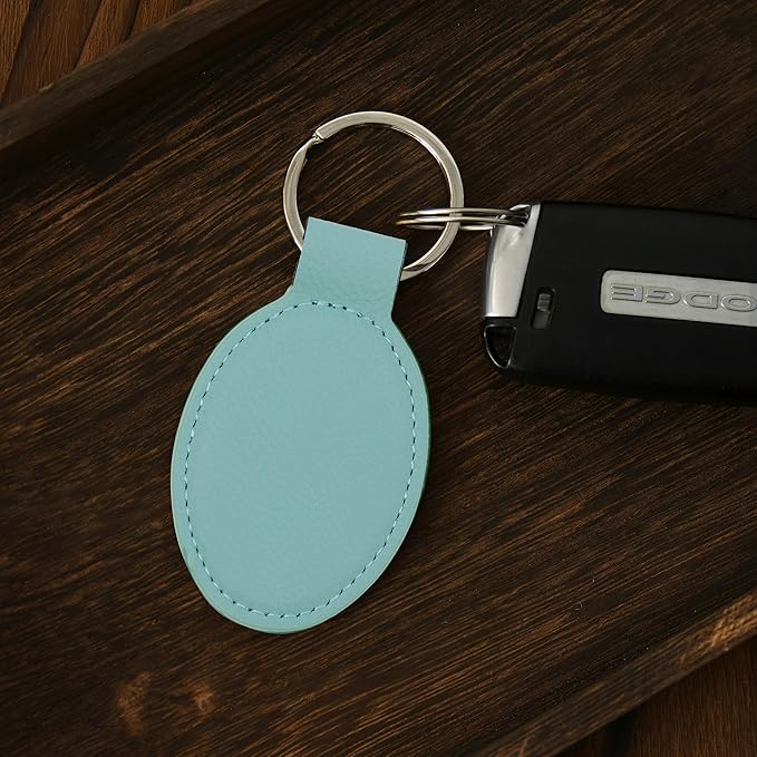 LaserGram Oval Keychain, Water Polo, Personalized Engraving Included