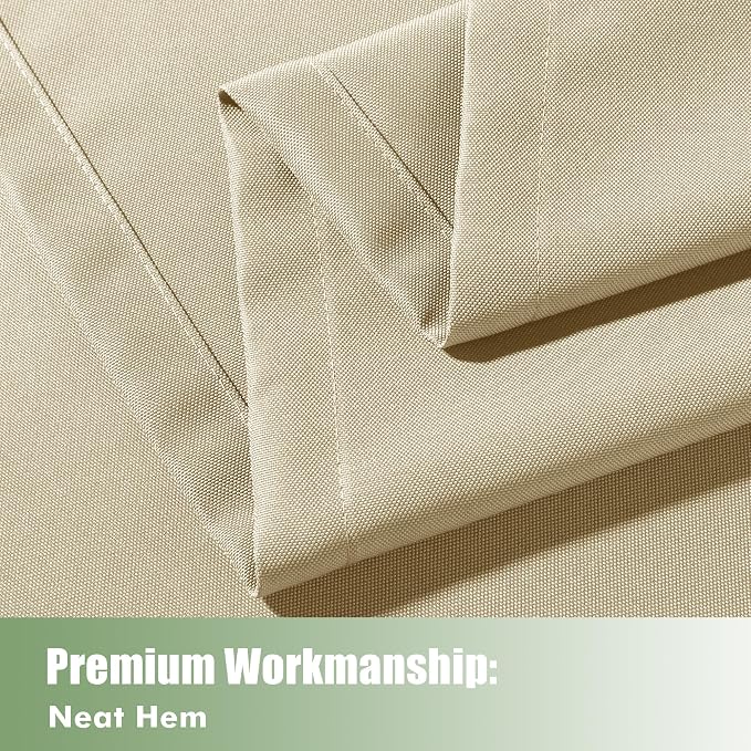 HolidayIdeas 6 Pack Outdoor Curtains - Image 5