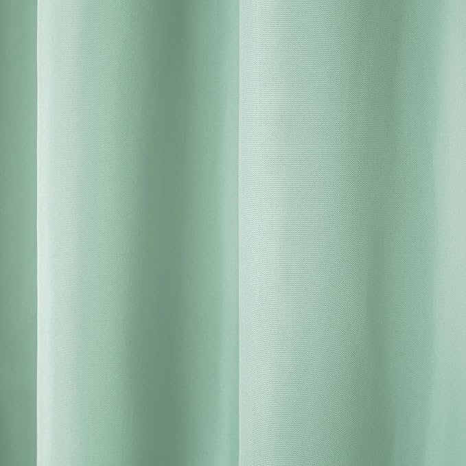TOWN & COUNTRY BASICS Cabana Solid Heavyweight Indoor Outdoor Curtains - Image 5