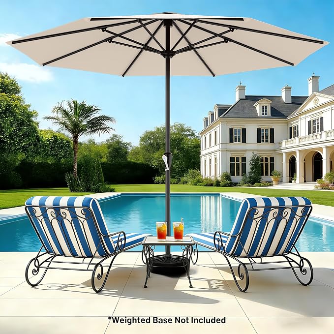 12 FT Patio Umbrella for Outdoor, Outdoor Table Umbrella - Image 6