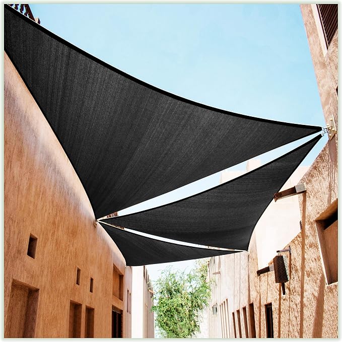 ColourTree Custom Size Order to Make Sun Shade Sail Canopy Mesh Fabric UV Block by ColourTree