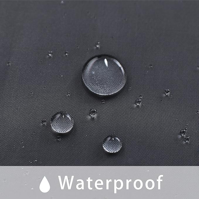 BONZER Outdoor Sheer Curtains for Patio Waterproof 2 Panels | Grommet Light - Image 4