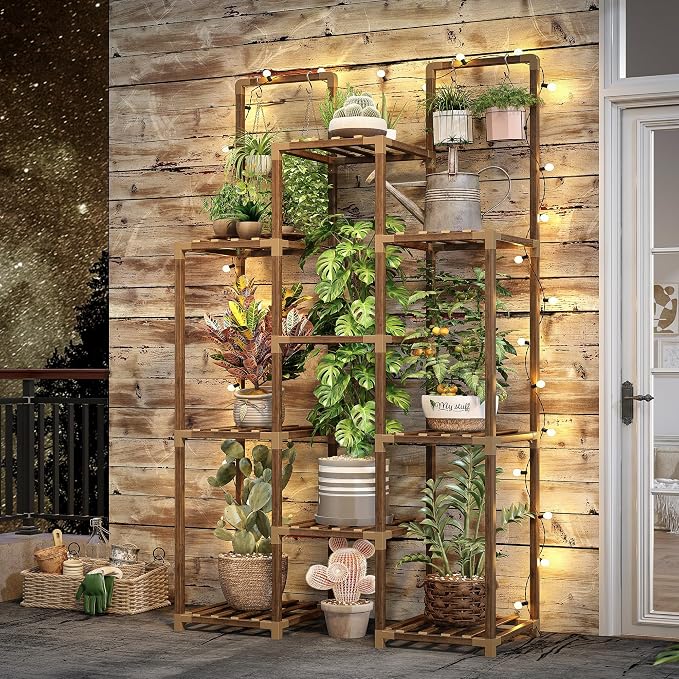EnHomee 34.2" W Indoor Plant Stand - Image 6