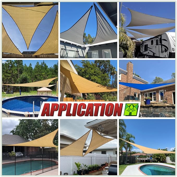 ColourTree CTAPT32 Custom Size Order to Make 16' x 16' x 22.6' White Right - Image 4