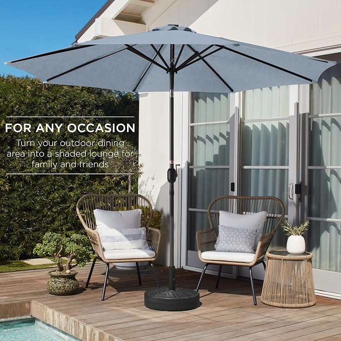 Best Choice Products 10ft Outdoor Patio Umbrella, Outdoor Table Umbrella - Image 3