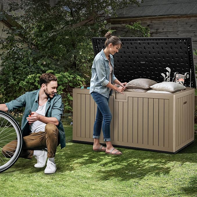 YITAHOME 260 Gallon Large Deck Box - Image 5