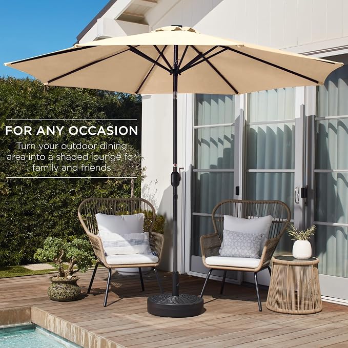 Best Choice Products 10ft Outdoor Patio Umbrella, Outdoor Table Umbrella - Image 3