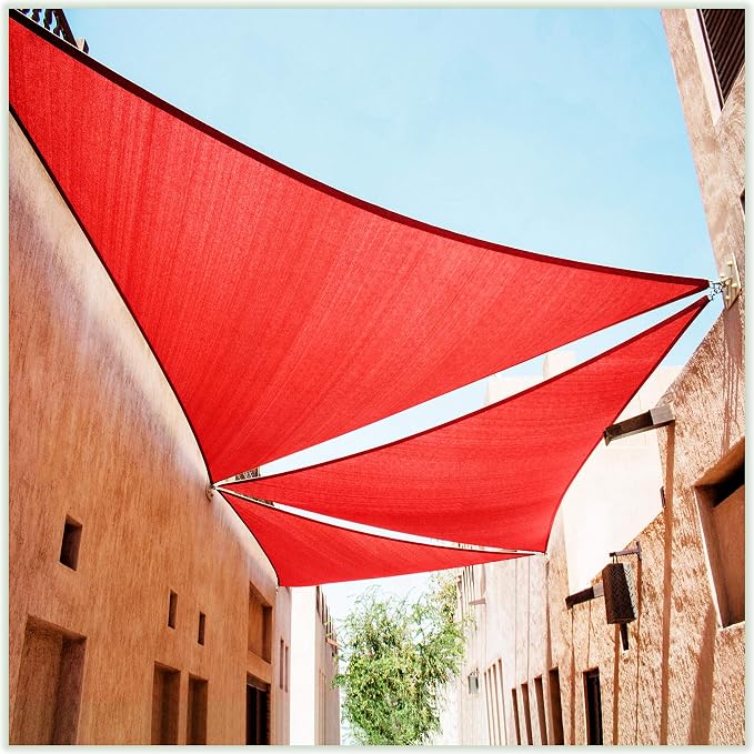 ColourTree CTSLT Custom Size Order to Make 8' x 11' x 13.6' Red Right Triangle by ColourTree