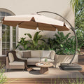 11ft Patio Cantilever Umbrella by LAUSAINTHOME