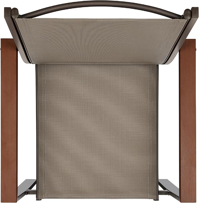 Best Choice Products Set of 2 Stackable Outdoor Textilene Chairs, All-Weather - Image 8
