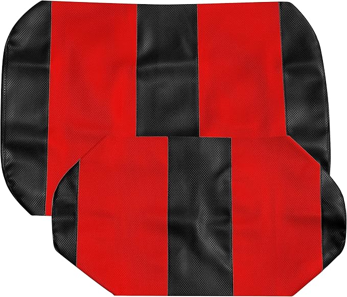 Club Car Post-2000 DS Golf Cart Front Replacement Seat Cover Set Made with Marine Grade Vinyl - Staple On Installation